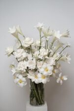 White silk "BLACK LABEL" - Image 2